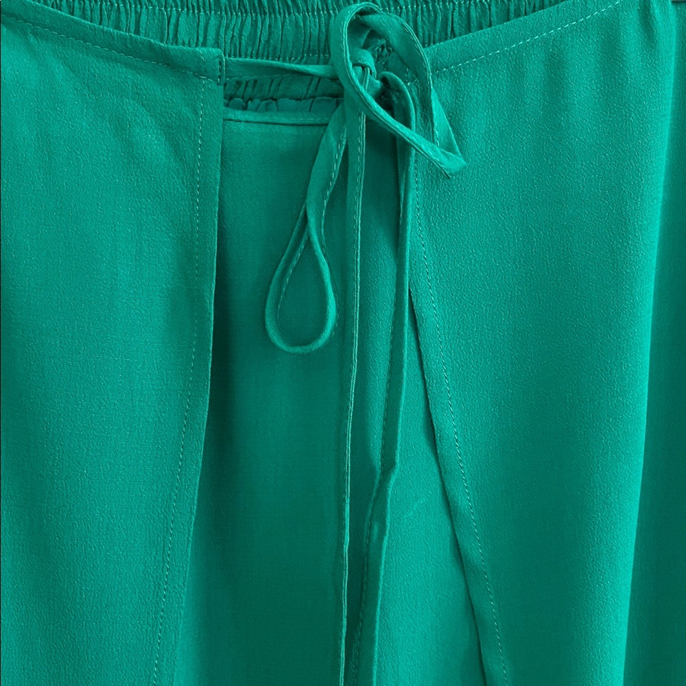 Green Drawstring Maxi Skirt - Women's - Picture 9 of 16